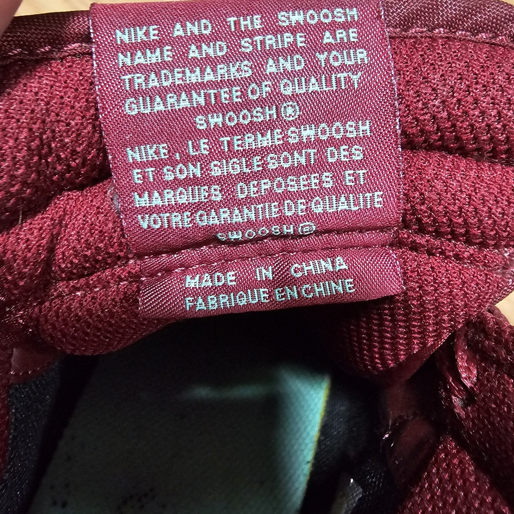 Nike Women's Maroon High-Top Sneakers - Picture 5 of 7